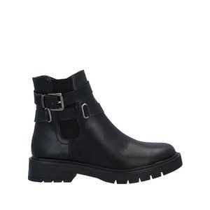 Cofe'Noir ankle boots women size 5.5 Soft Leather black zipper closure round toe